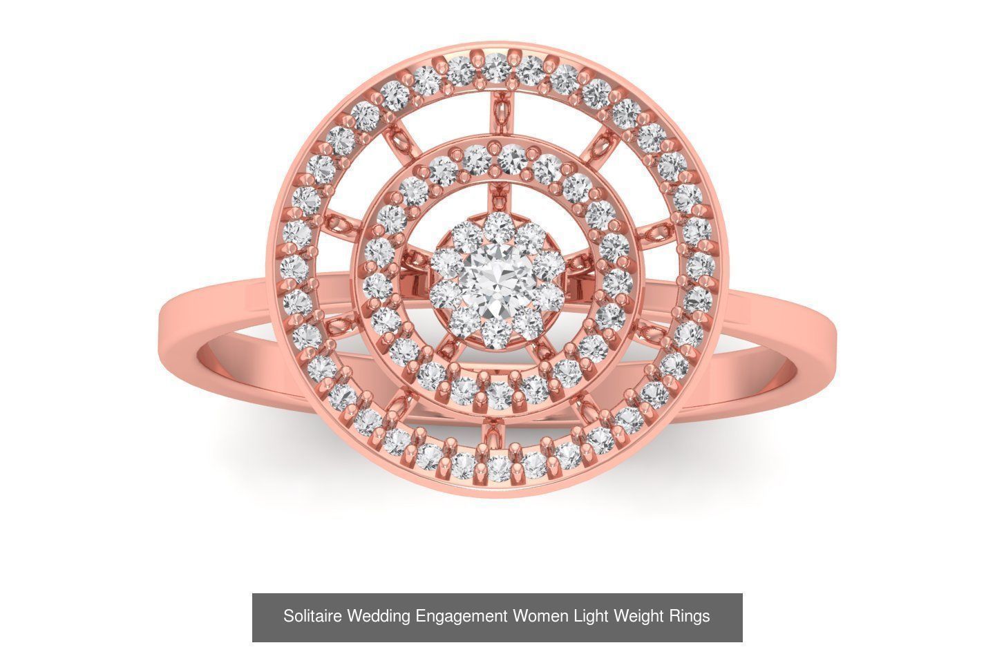 170 Wedding Engagement Women Light Weight Rings Collection _67