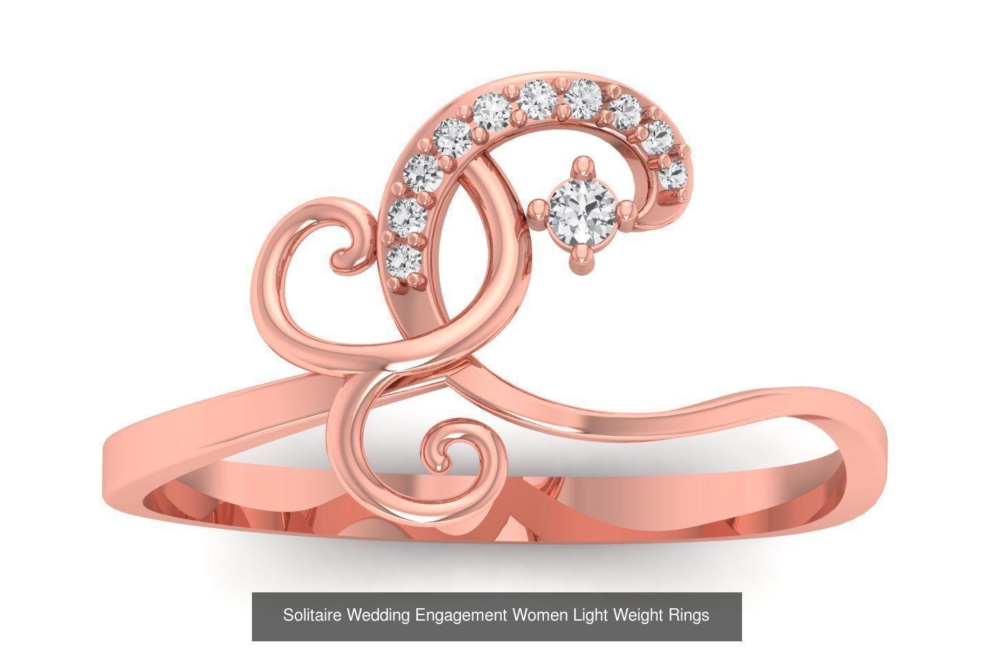 170 Wedding Engagement Women Light Weight Rings Collection _35