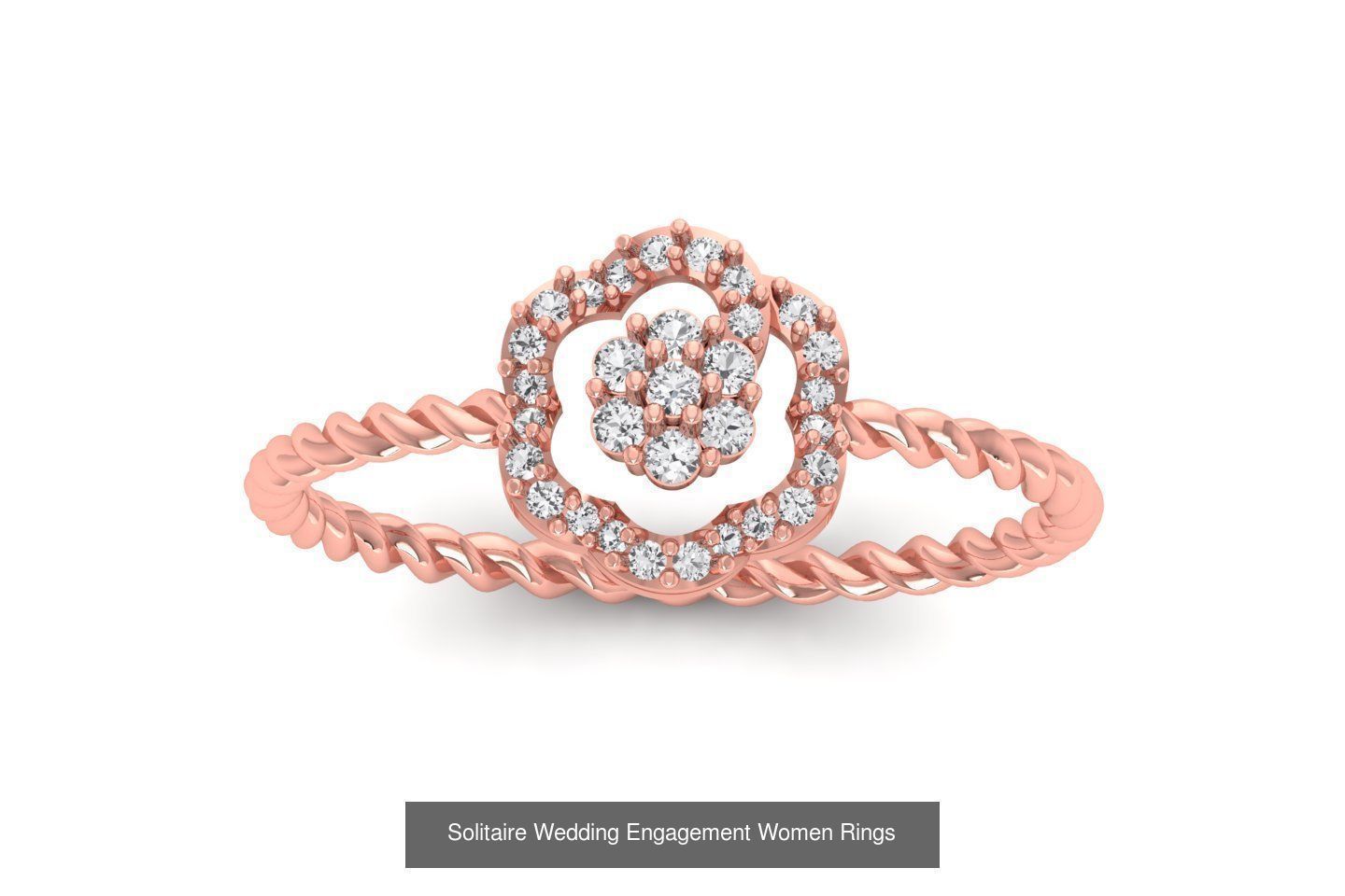 170 Wedding Engagement Women Light Weight Rings Collection _169