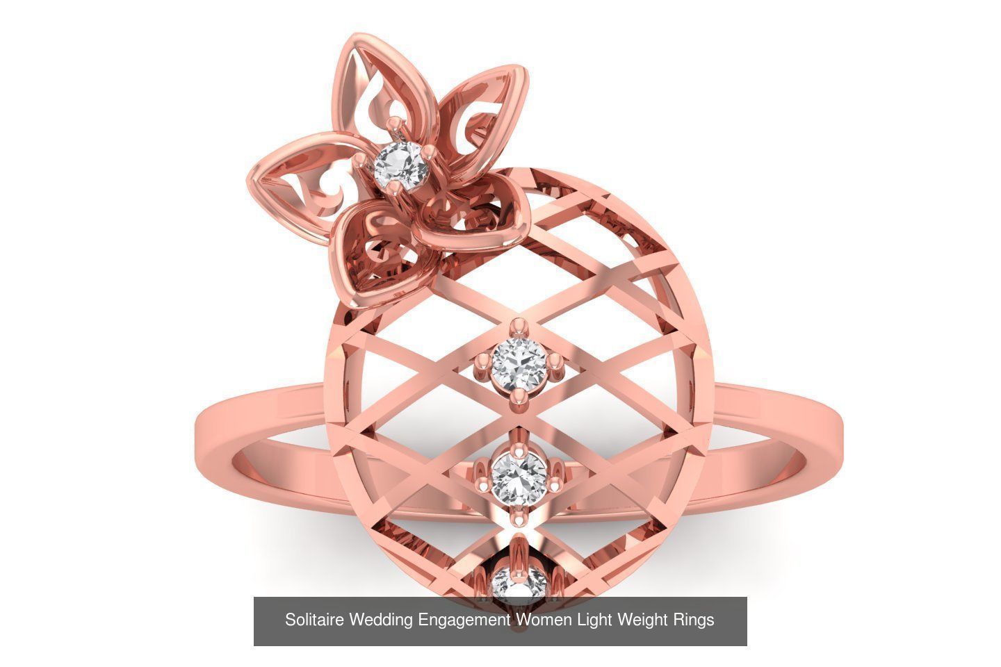 170 Wedding Engagement Women Light Weight Rings Collection _120