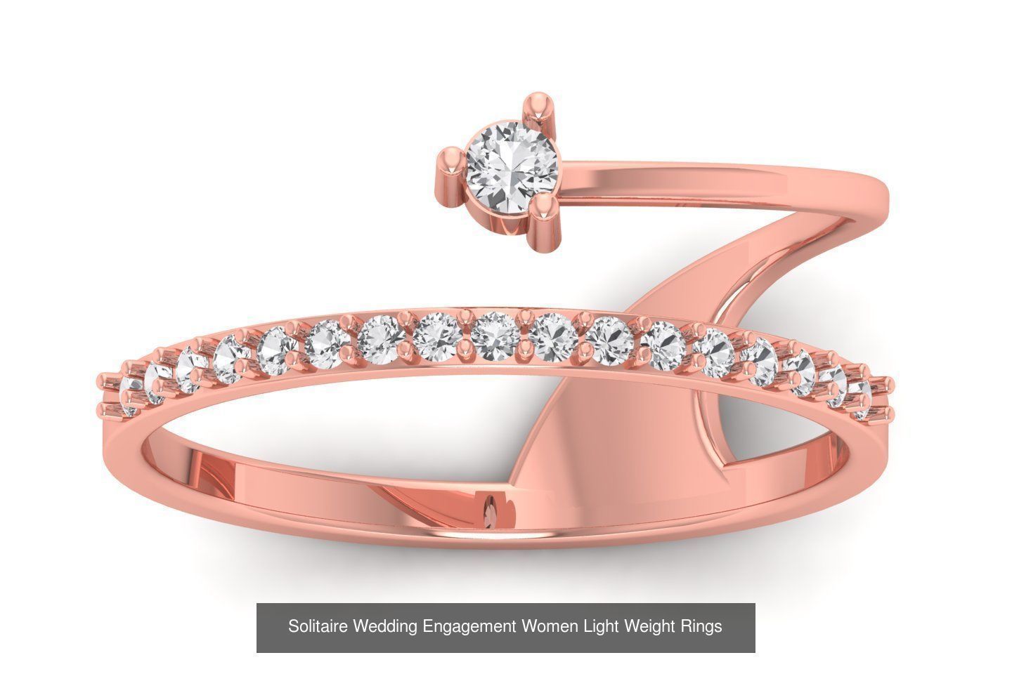 170 Wedding Engagement Women Light Weight Rings Collection _133