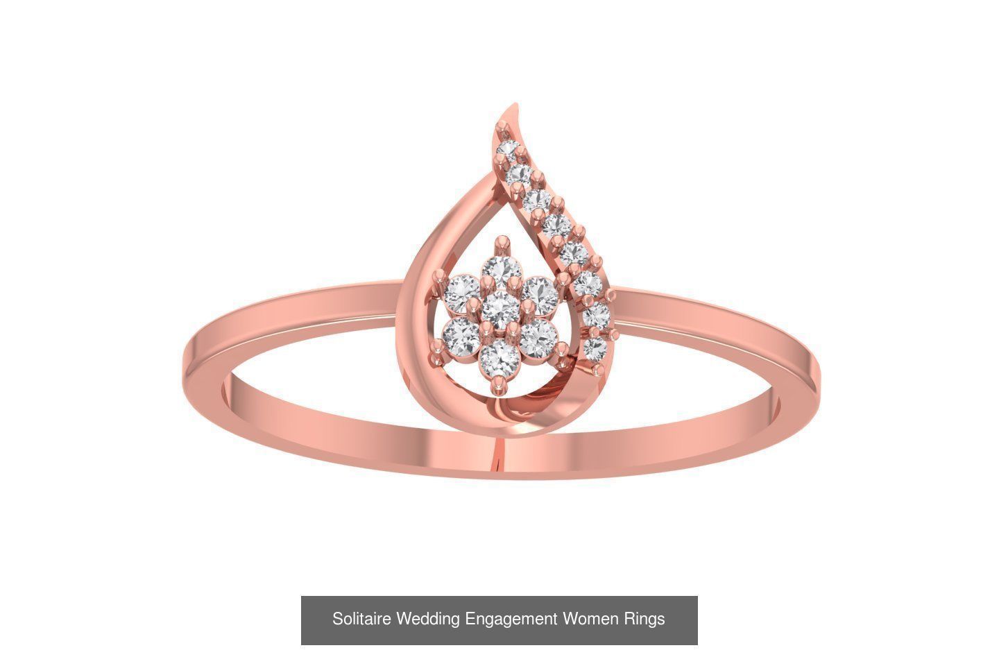 170 Wedding Engagement Women Light Weight Rings Collection _181