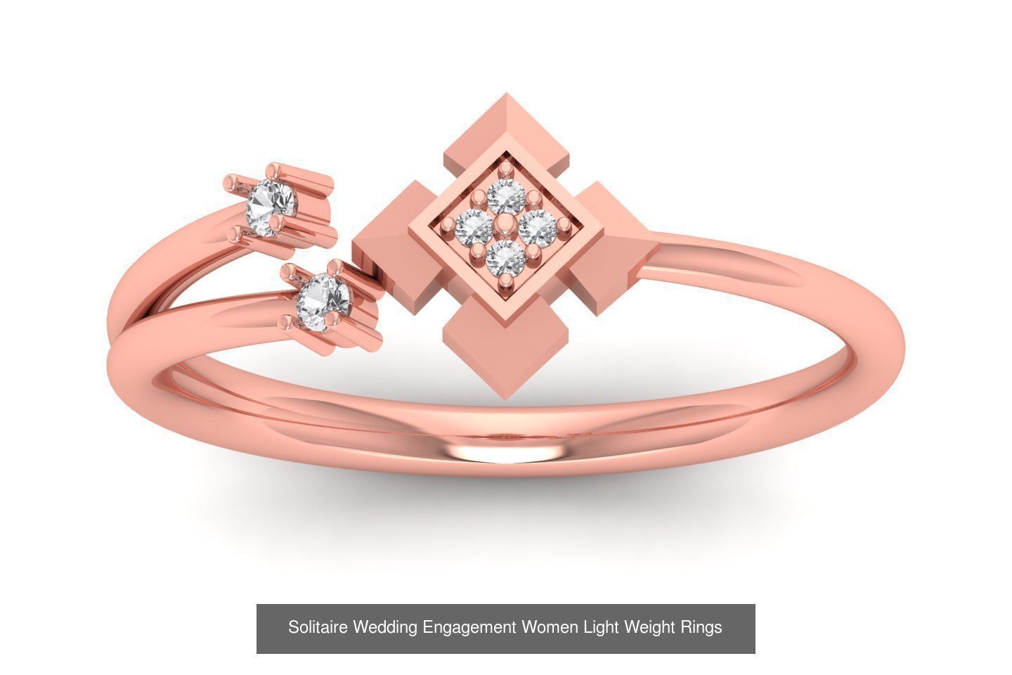 170 Wedding Engagement Women Light Weight Rings Collection _111