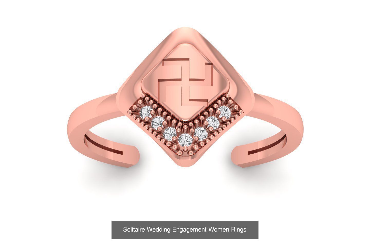 170 Wedding Engagement Women Light Weight Rings Collection _158