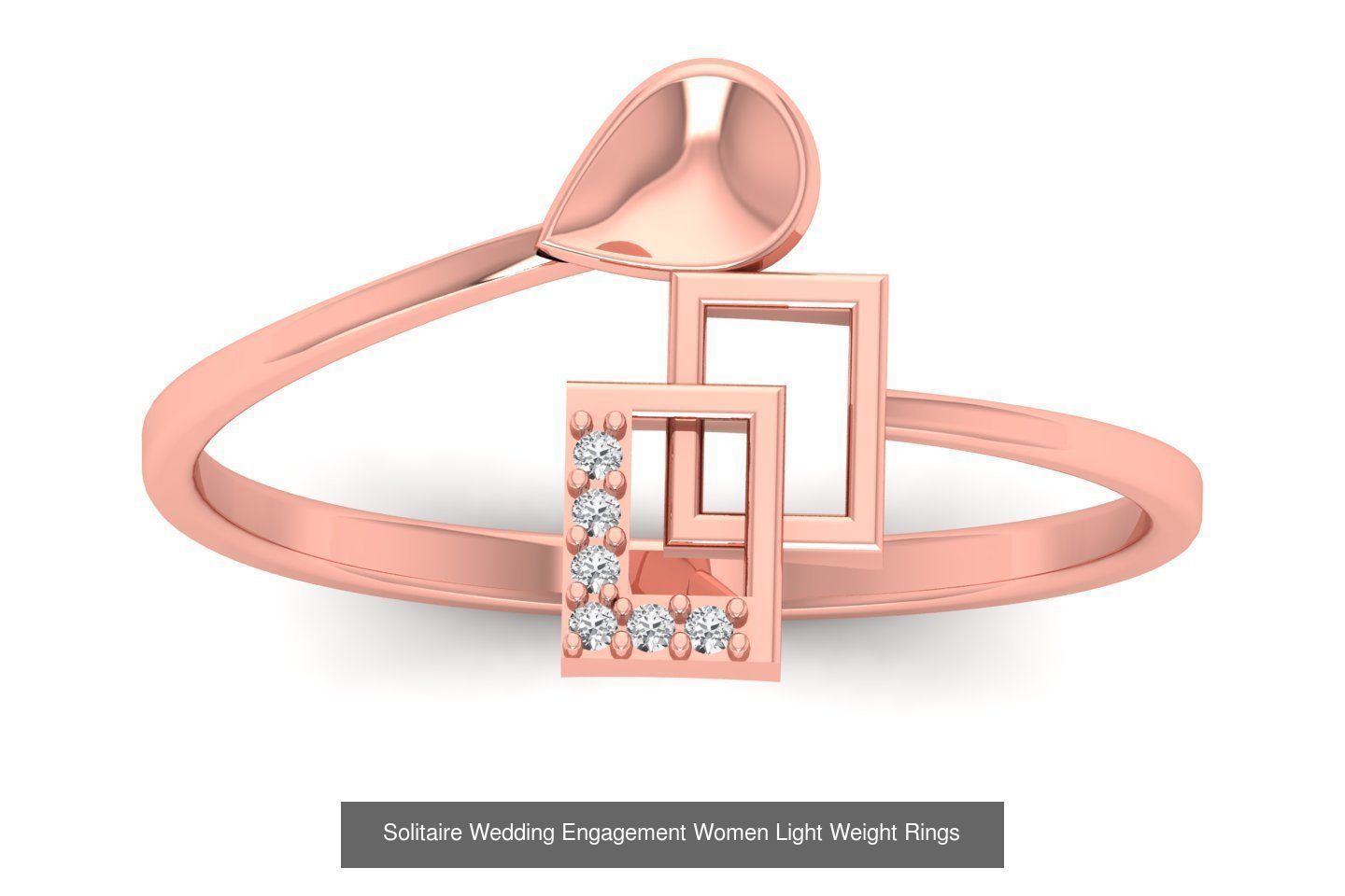 170 Wedding Engagement Women Light Weight Rings Collection _57