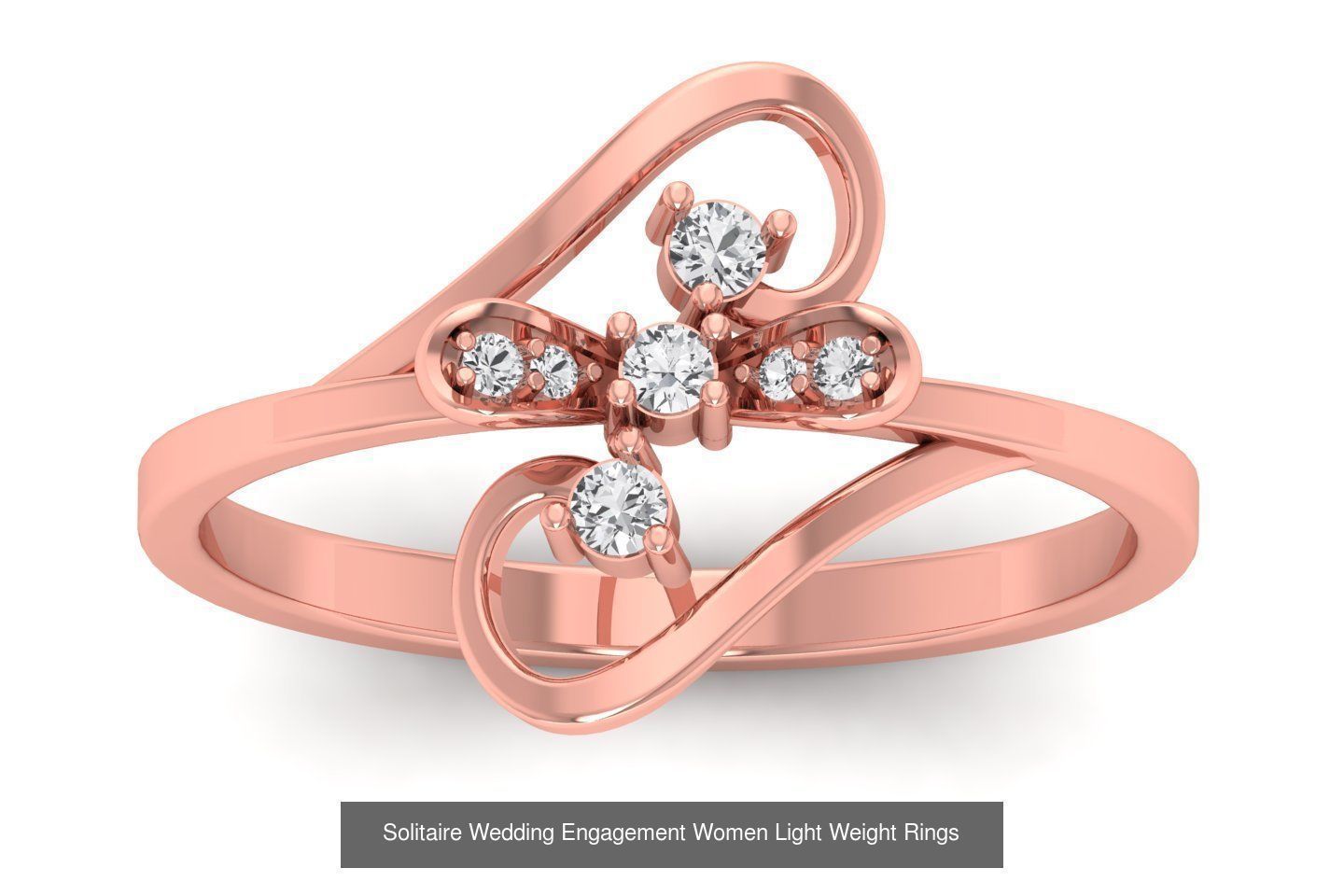 170 Wedding Engagement Women Light Weight Rings Collection _138