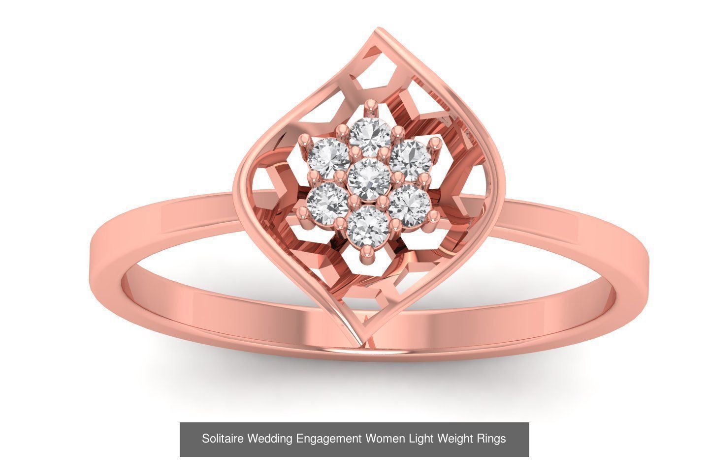 170 Wedding Engagement Women Light Weight Rings Collection _91