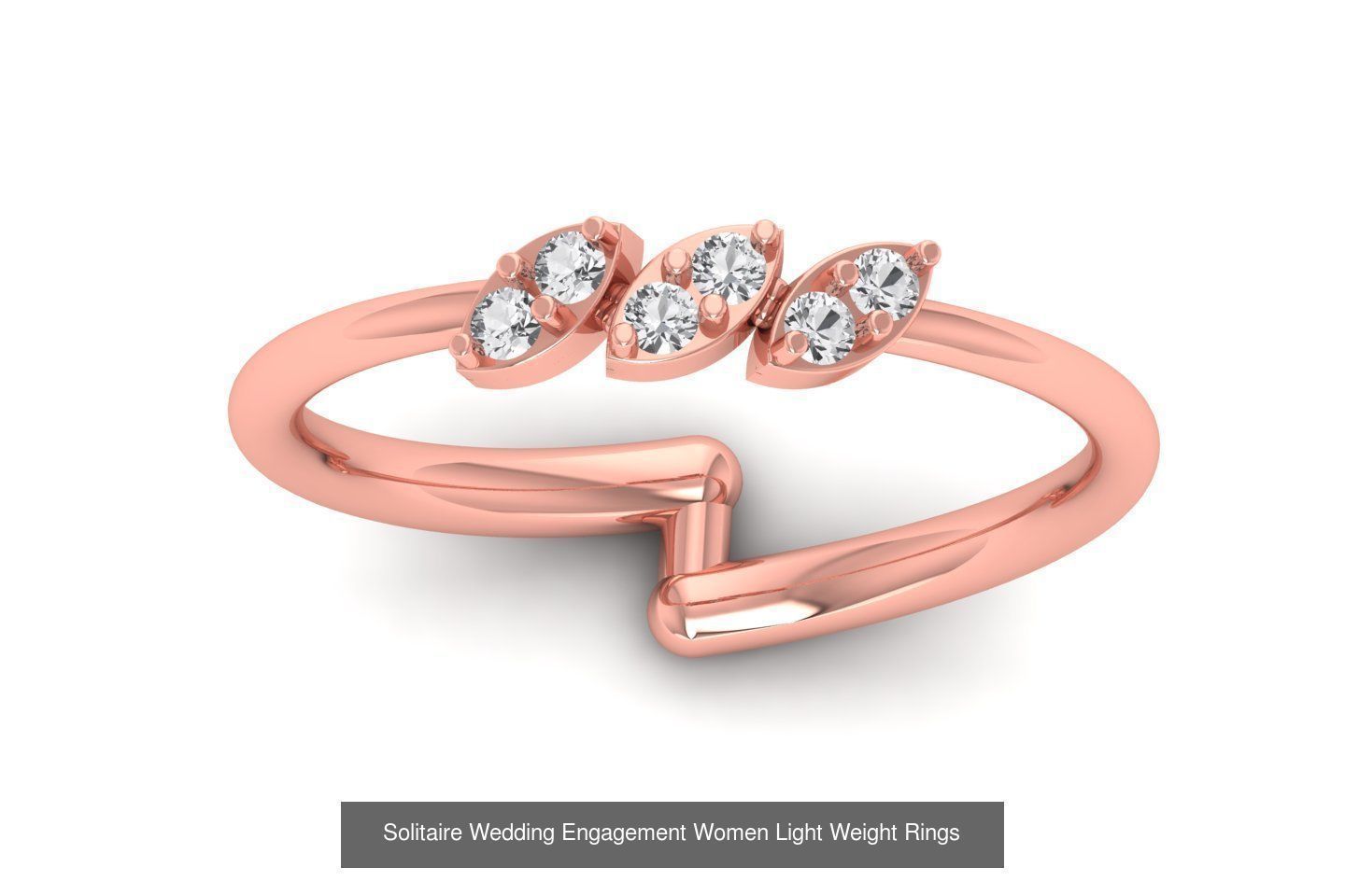170 Wedding Engagement Women Light Weight Rings Collection _132