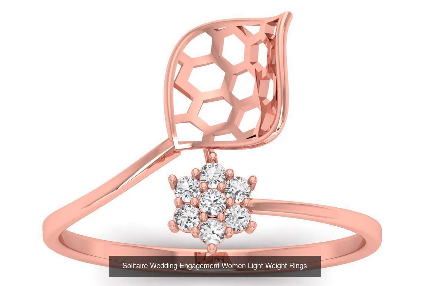 170 Wedding Engagement Women Light Weight Rings Collection _60