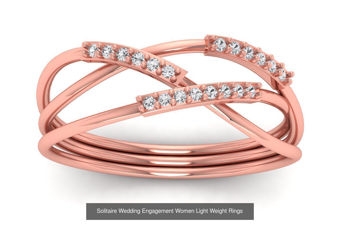 170 Wedding Engagement Women Light Weight Rings Collection _106