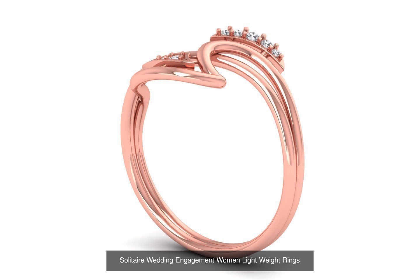 170 Wedding Engagement Women Light Weight Rings Collection _108