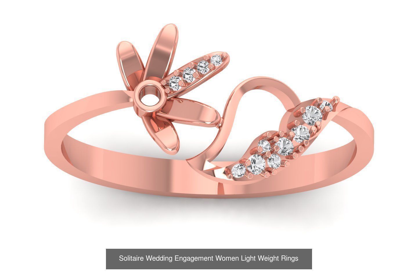 170 Wedding Engagement Women Light Weight Rings Collection _104