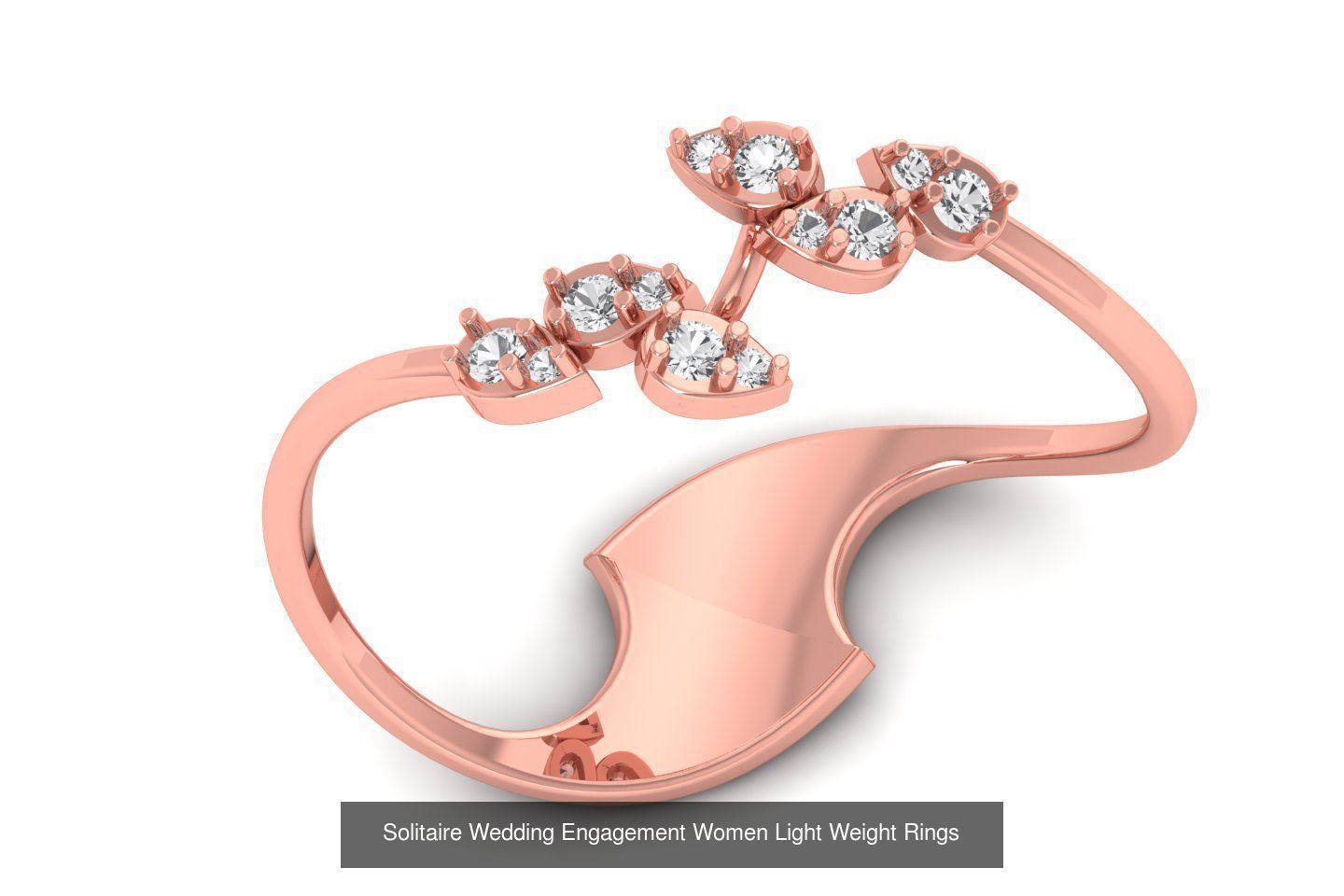 170 Wedding Engagement Women Light Weight Rings Collection _149