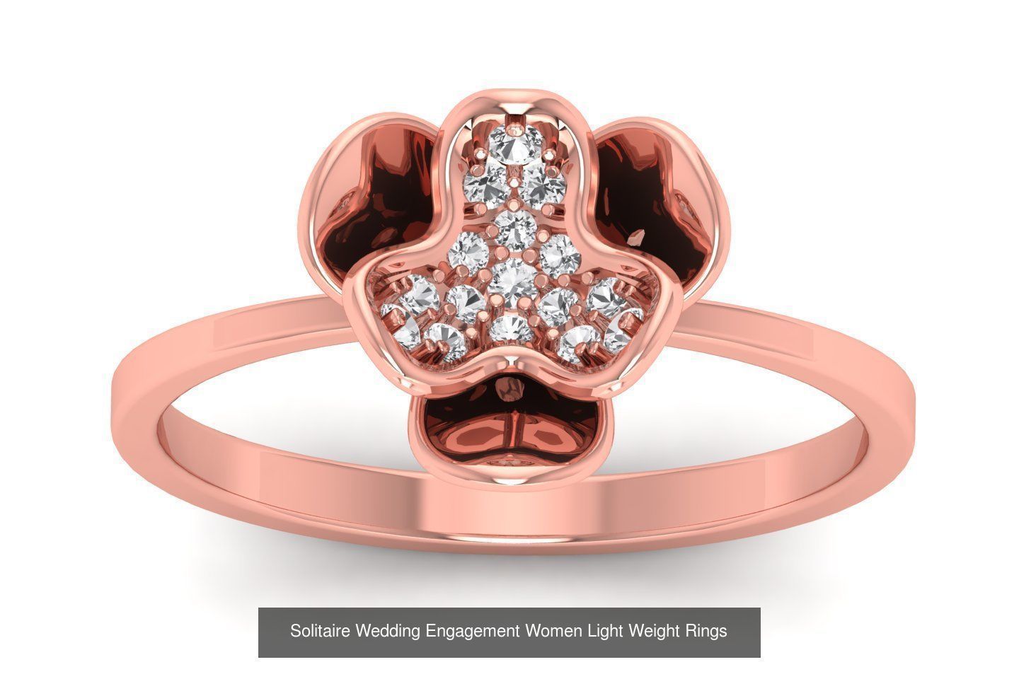 170 Wedding Engagement Women Light Weight Rings Collection _117