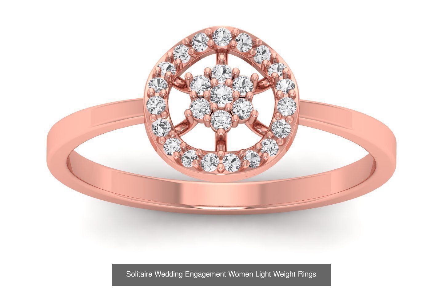 170 Wedding Engagement Women Light Weight Rings Collection _92