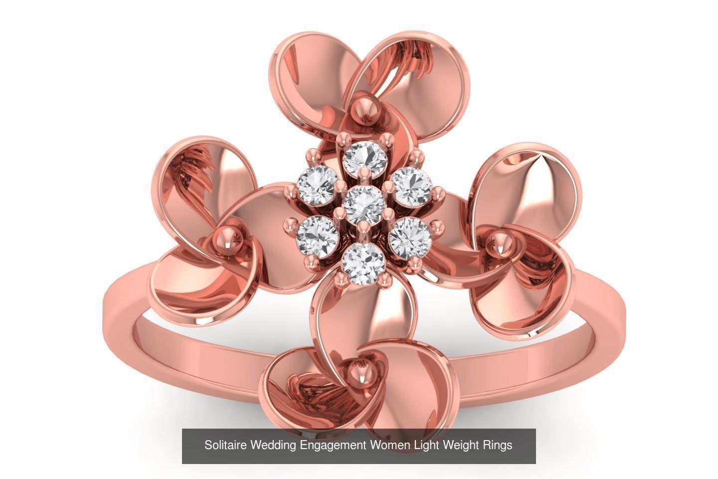 170 Wedding Engagement Women Light Weight Rings Collection _61