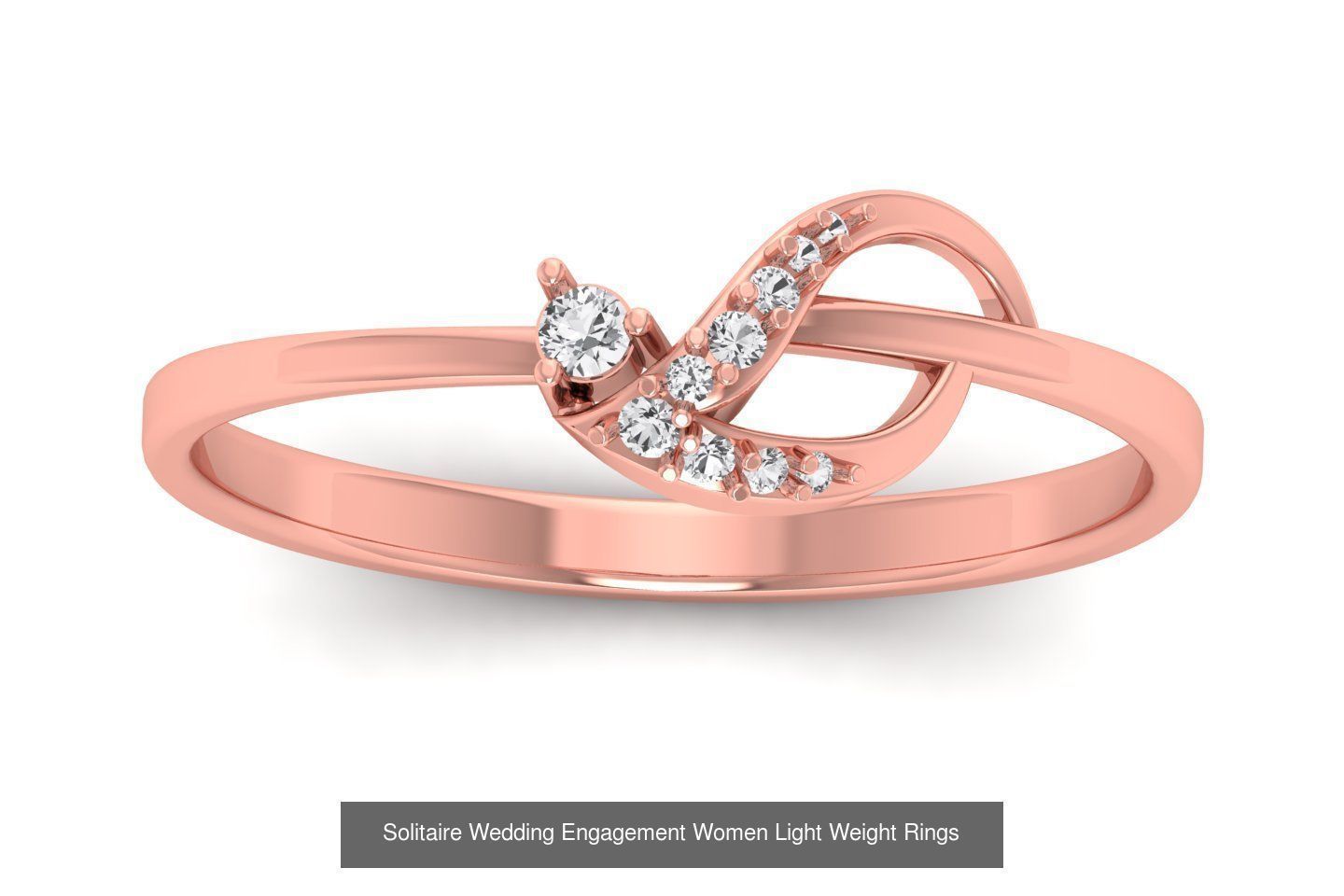170 Wedding Engagement Women Light Weight Rings Collection _44