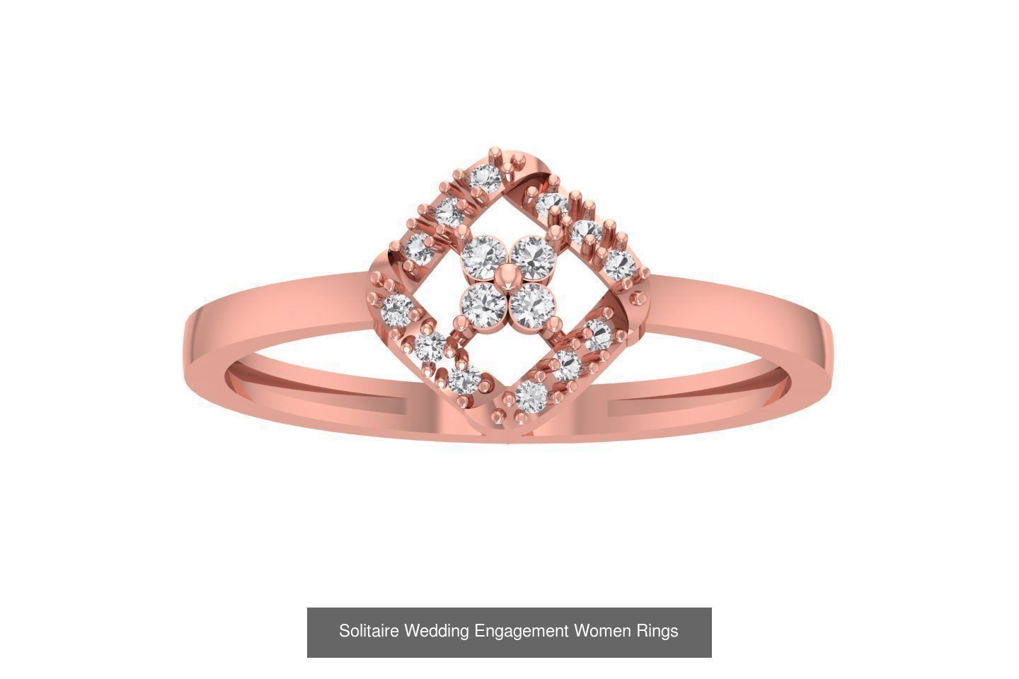 170 Wedding Engagement Women Light Weight Rings Collection _164