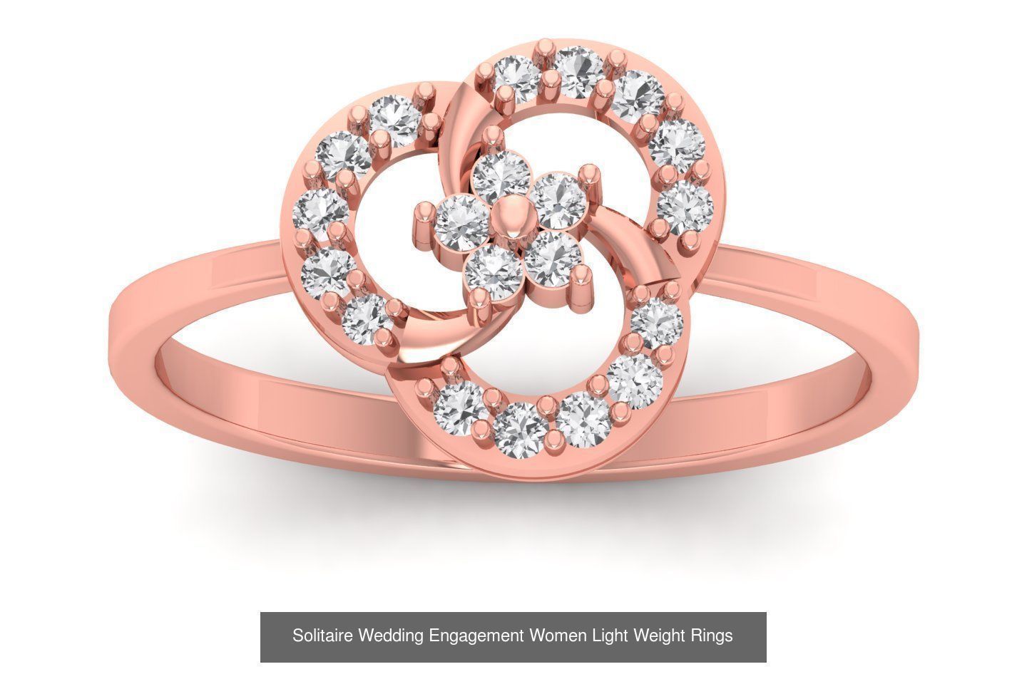 170 Wedding Engagement Women Light Weight Rings Collection _77