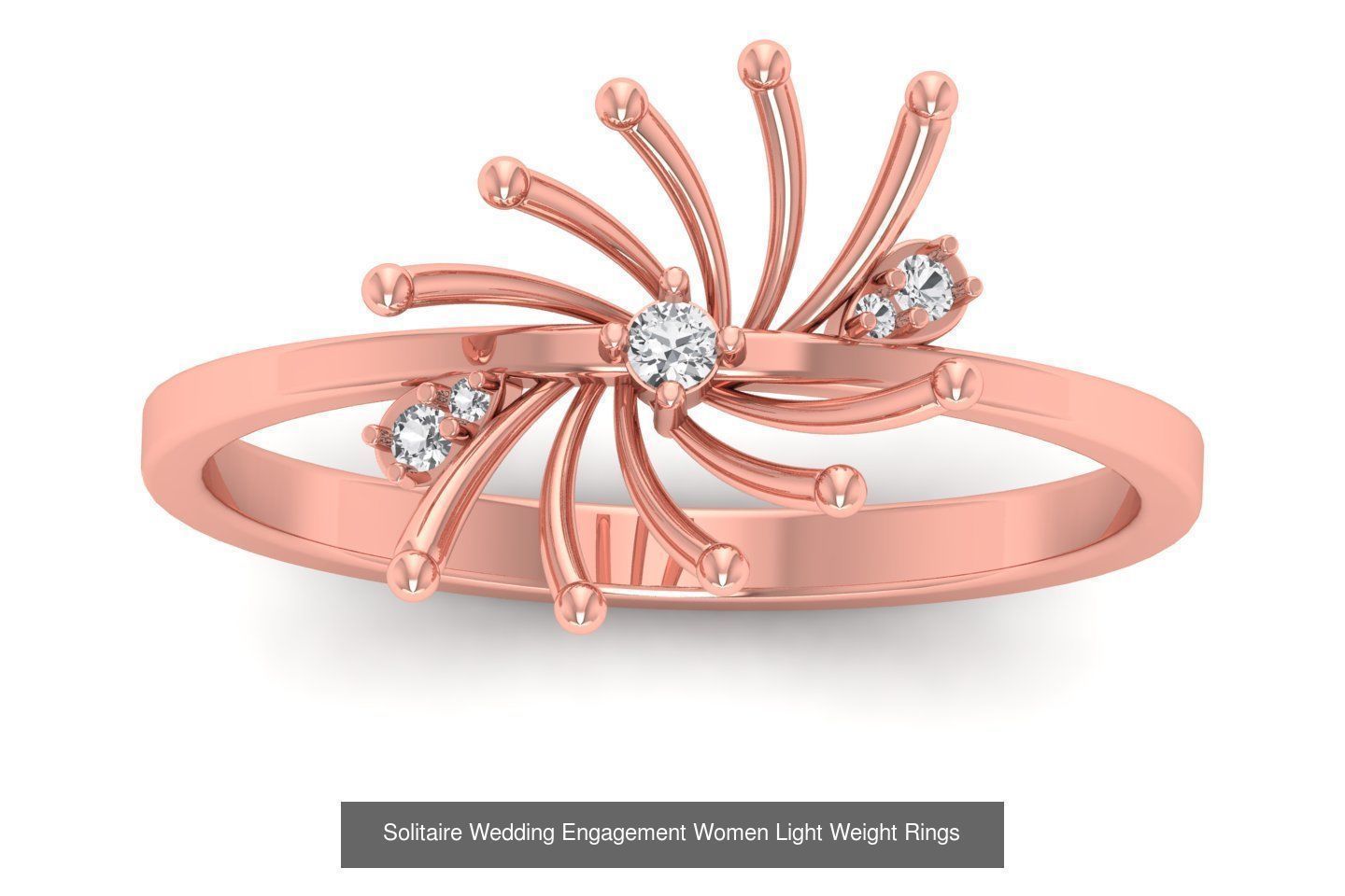 170 Wedding Engagement Women Light Weight Rings Collection _46