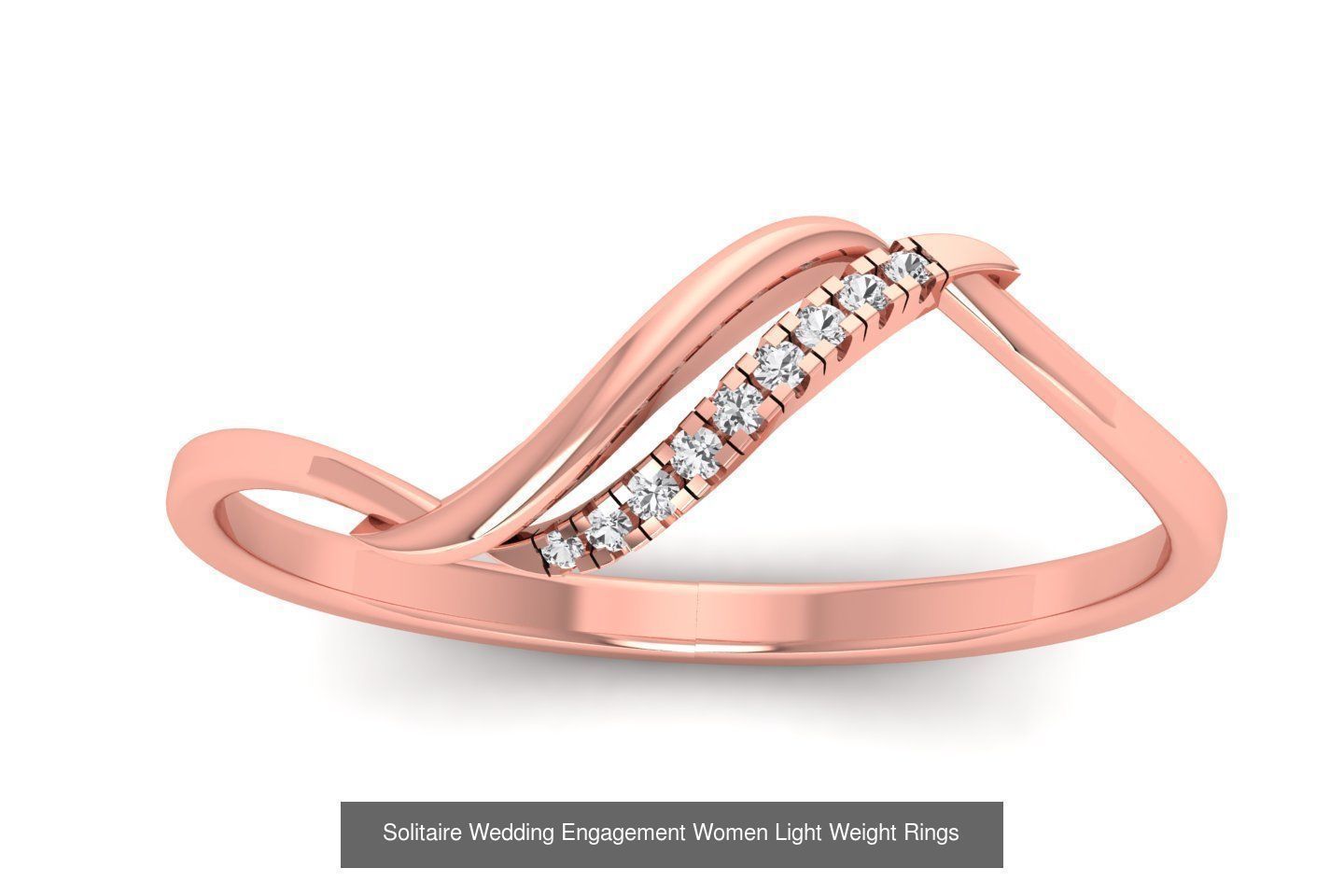 170 Wedding Engagement Women Light Weight Rings Collection _125