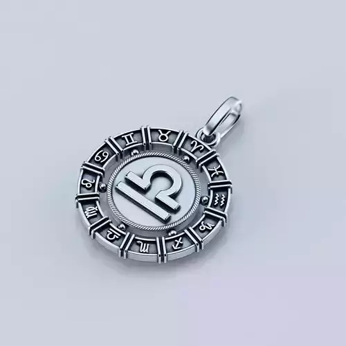 Pendant zodiac Libra