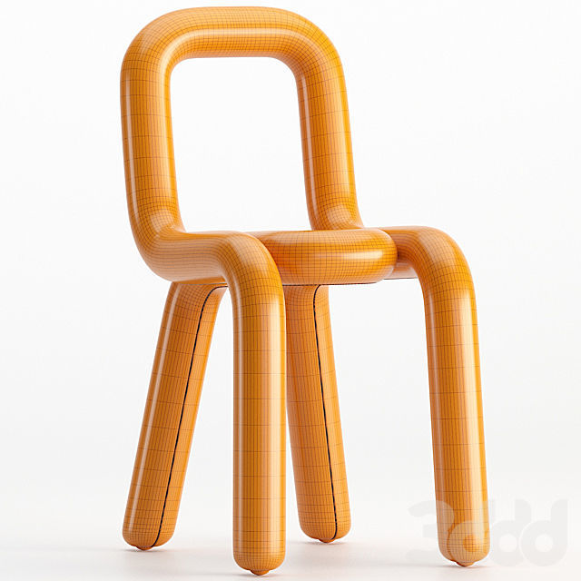 BOLD chair By Moustache 3D model_5