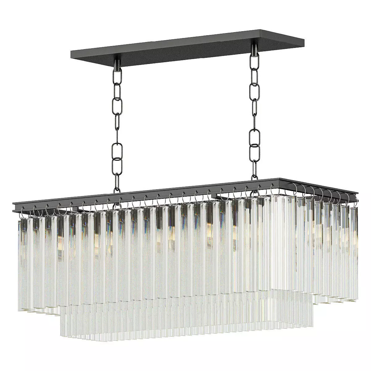 lustre de cristal 3D model_0