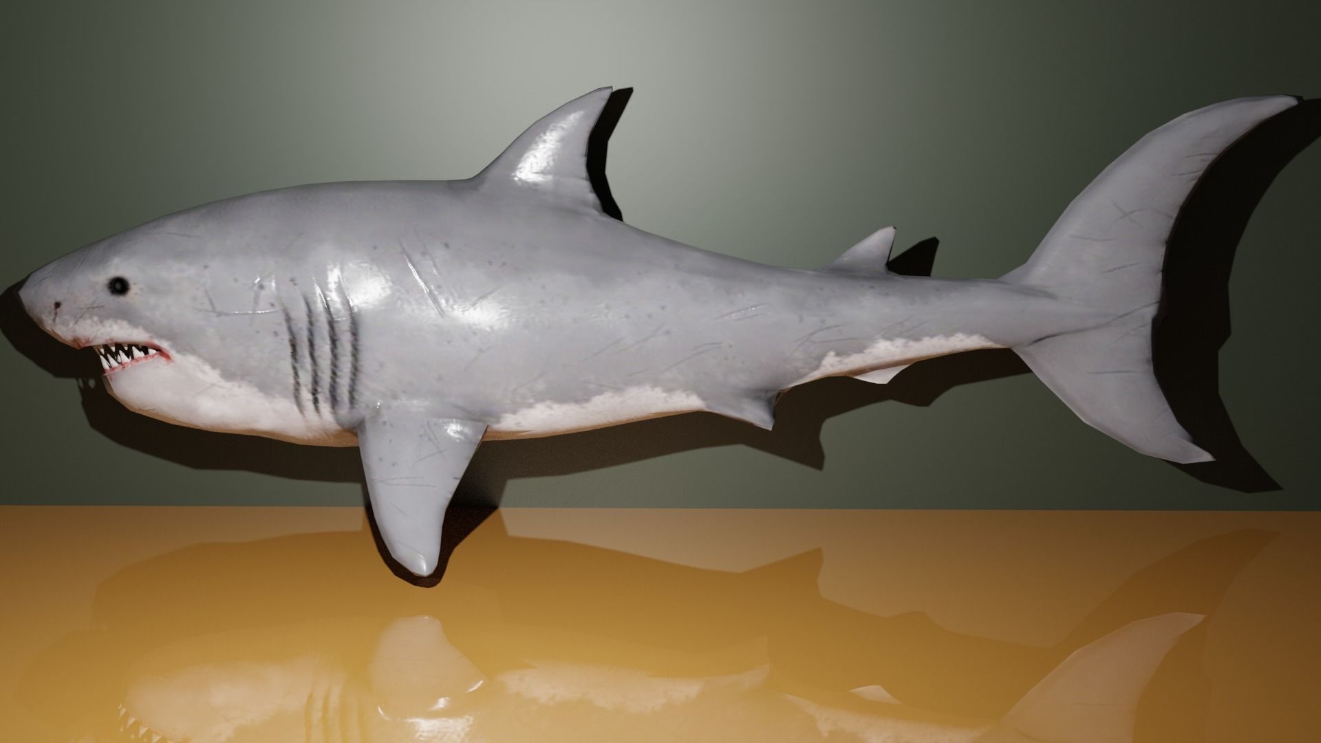 Aquaman dc comics 3D model_7