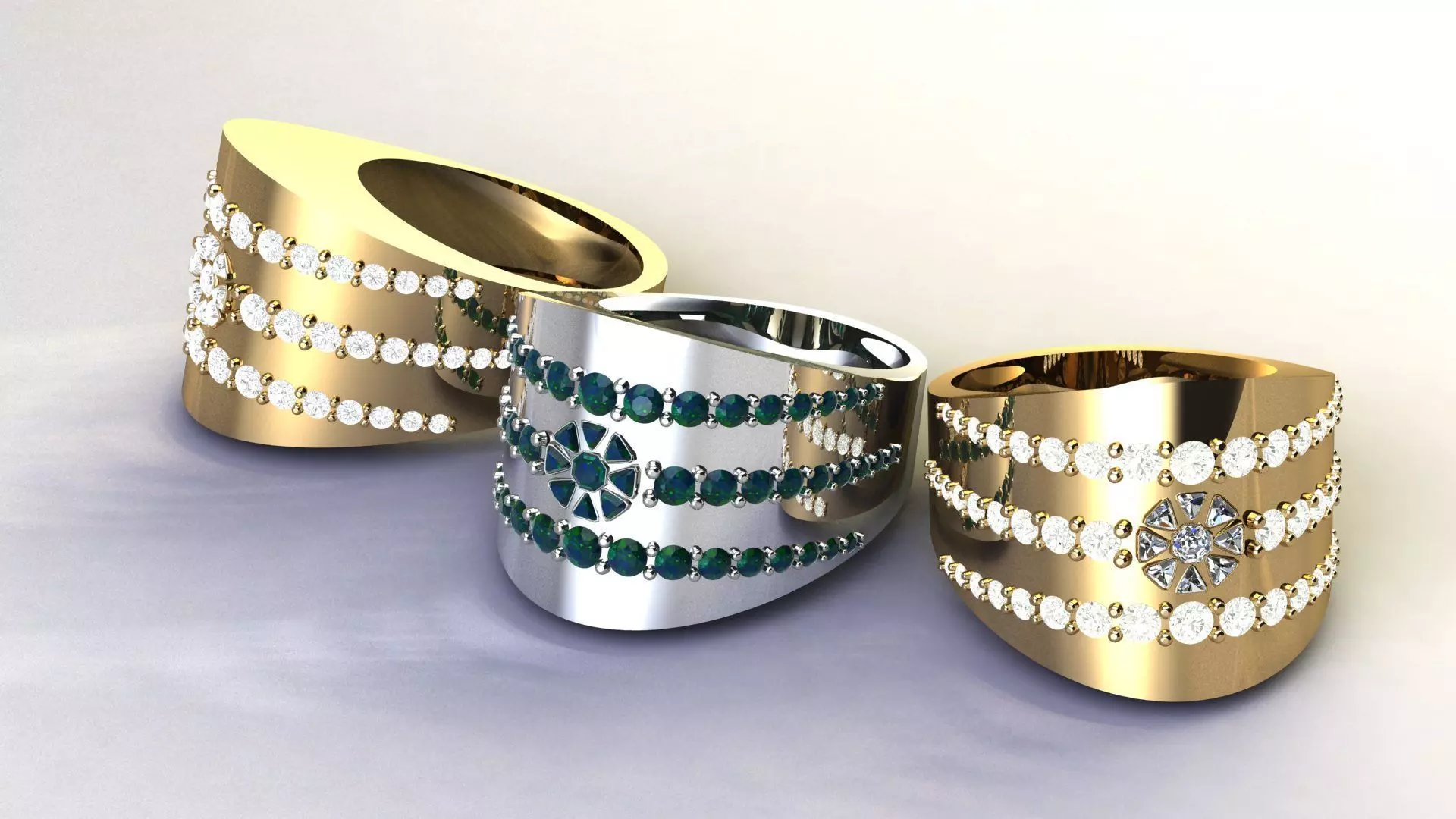 Shape ring 2 3D print model