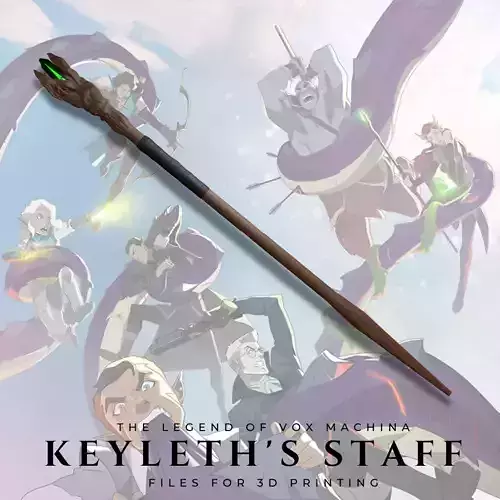 Keyleth Staff from The Legend of Vox Machina