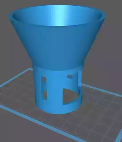 Imbuto per resina liquida