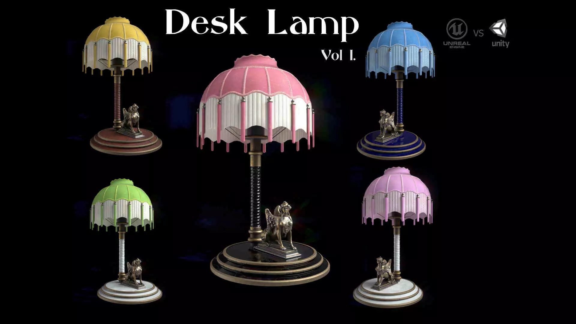 Desk lamp  Vol-1 3D model_0