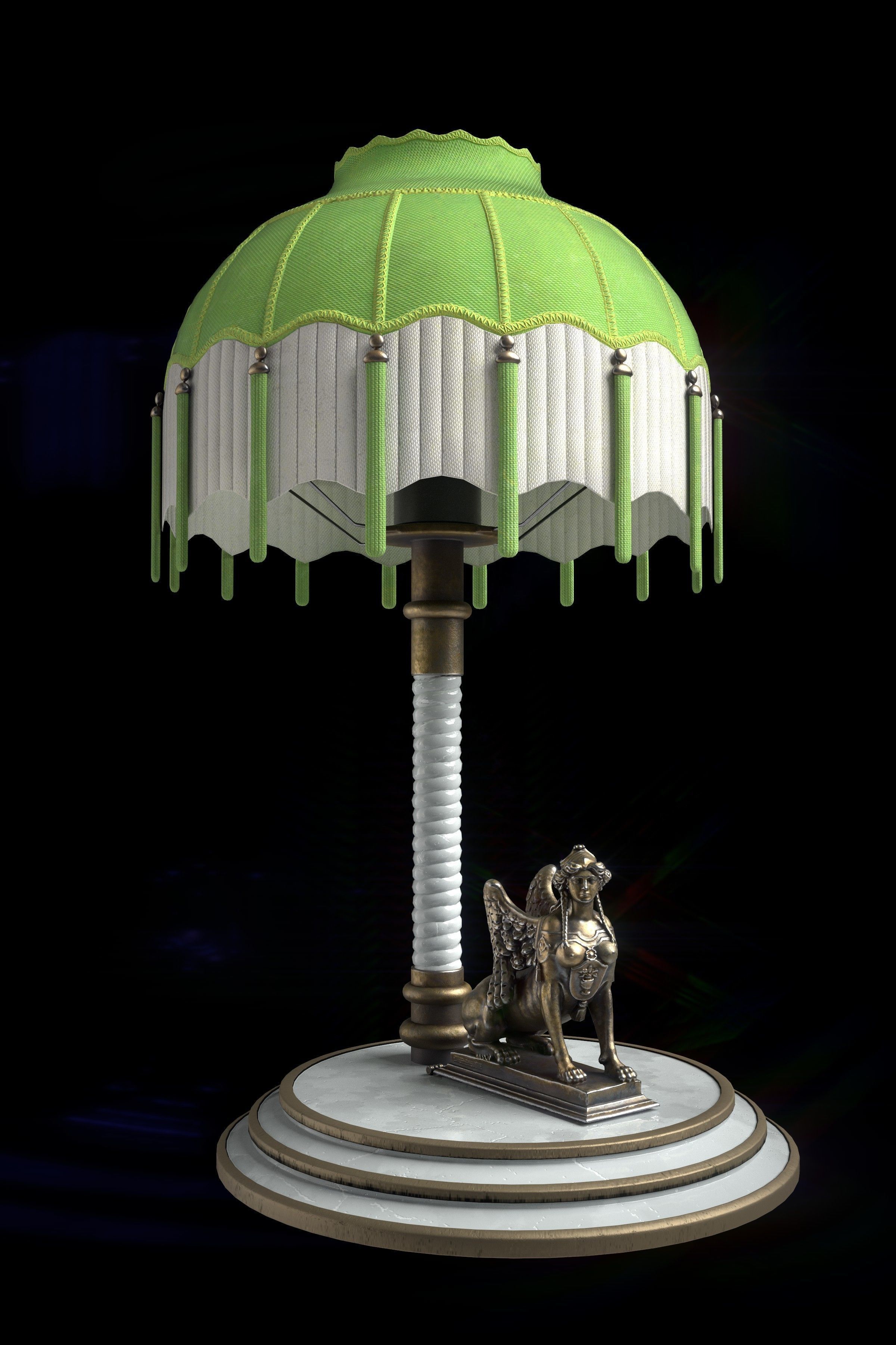 Desk lamp  Vol-1 3D model_4