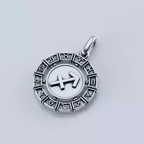 Pendant zodiac Sagittarius