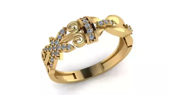 wedding Ring cocktail gemstone printable collection G 001