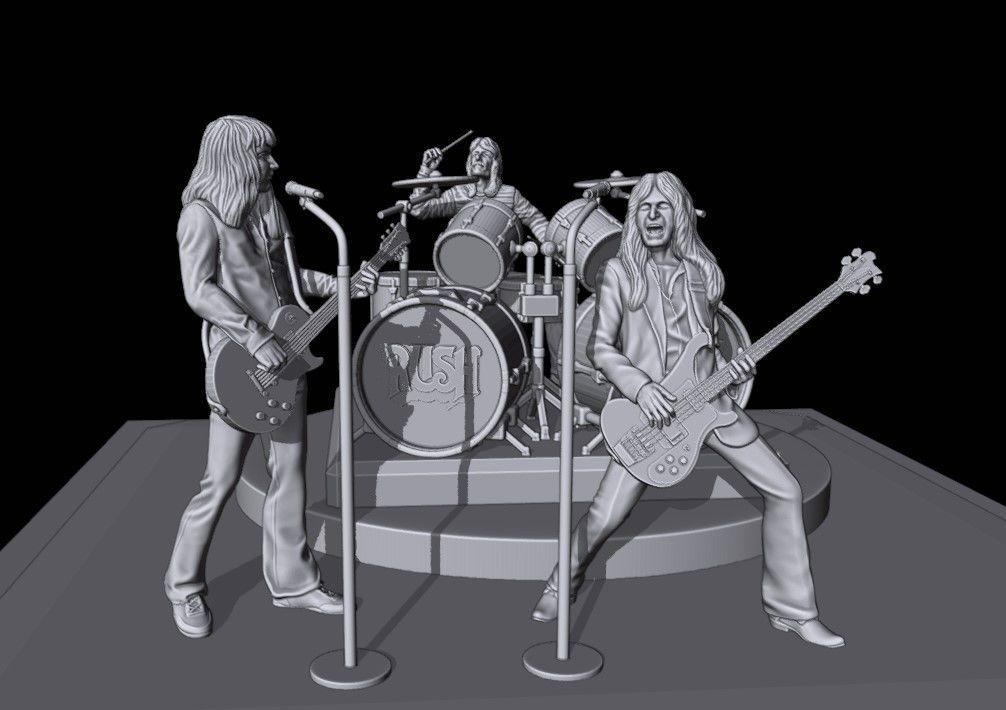 Alex Lifeson - Rush 3D printing 3D print model_9