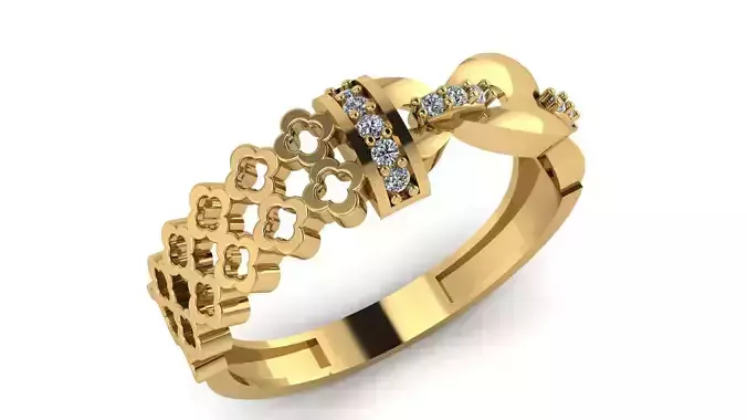 wedding Ring cocktail gemstone printable collection G 011