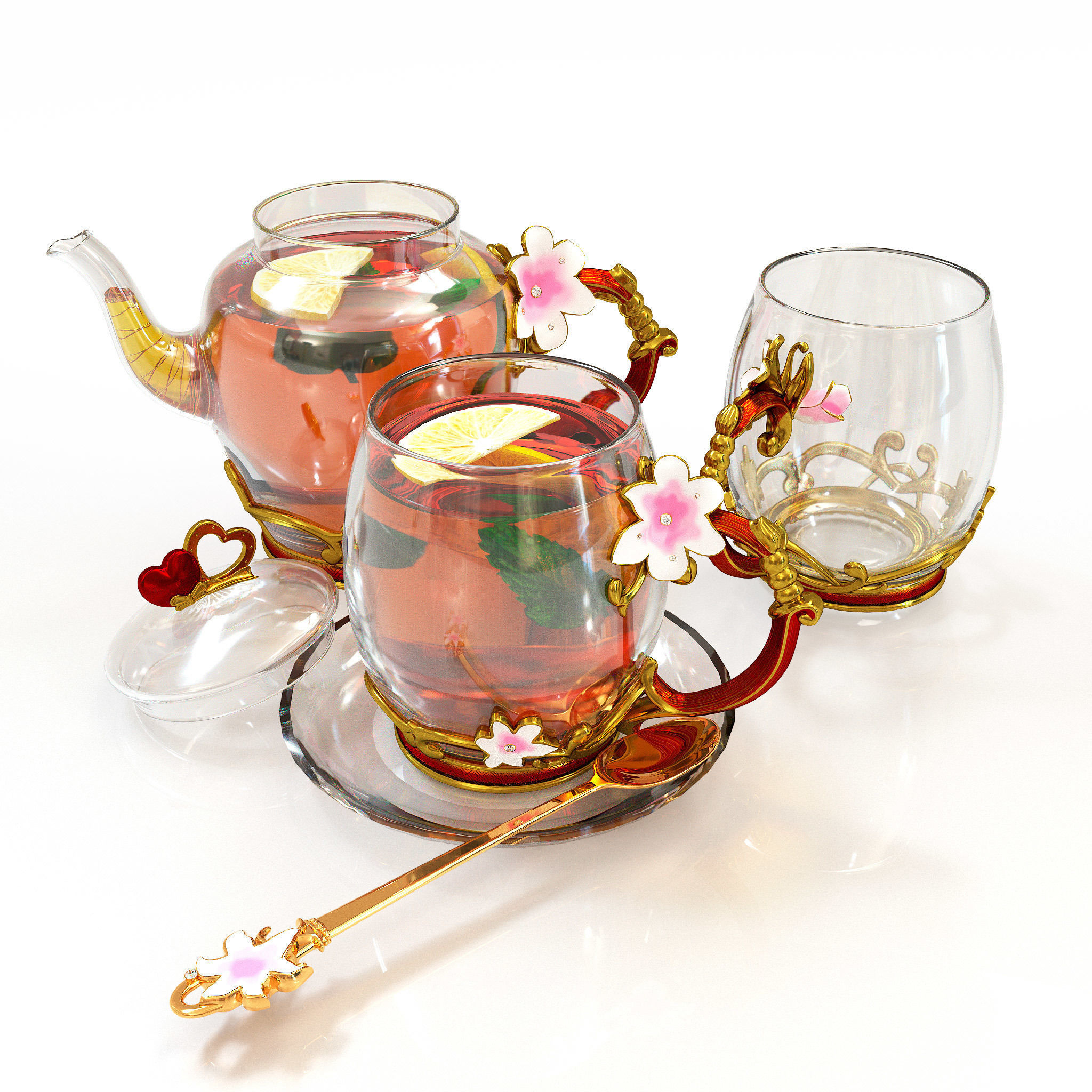 Handmade tea set collection _5