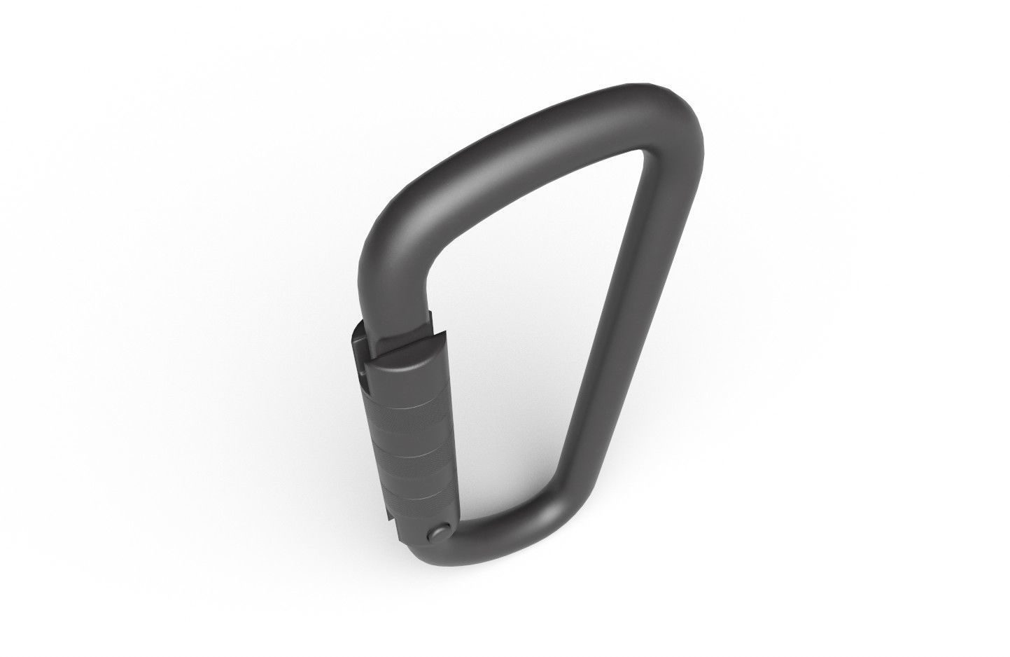 Carabiner Hook 02 Low-poly 3D model_12