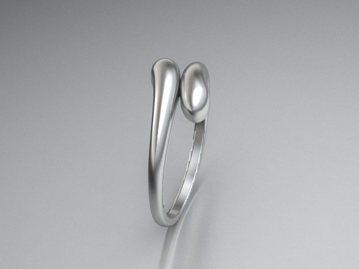 Ring drop 3D print model_2