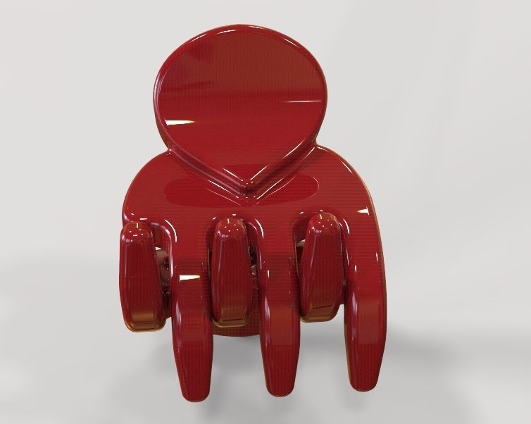 Micro Claw Clip 3D print model_23