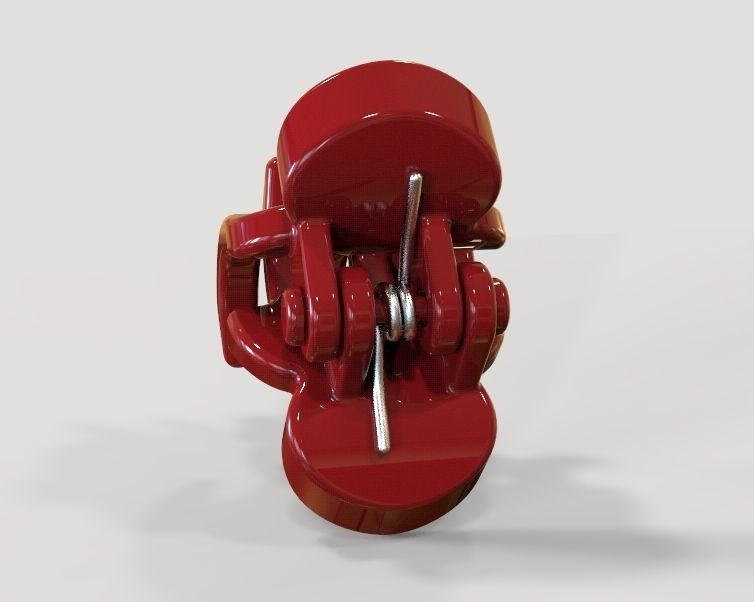 Micro Claw Clip 3D print model_27