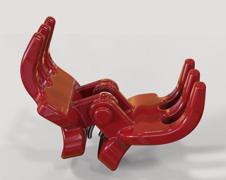 Micro Claw Clip 3D print model_30