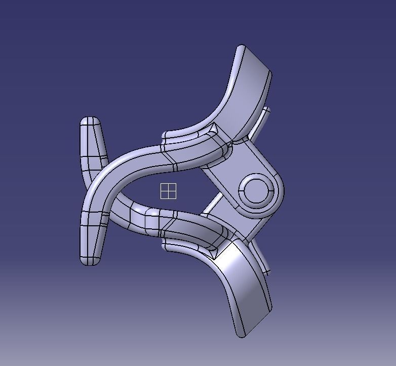 Micro Claw Clip 3D print model_37