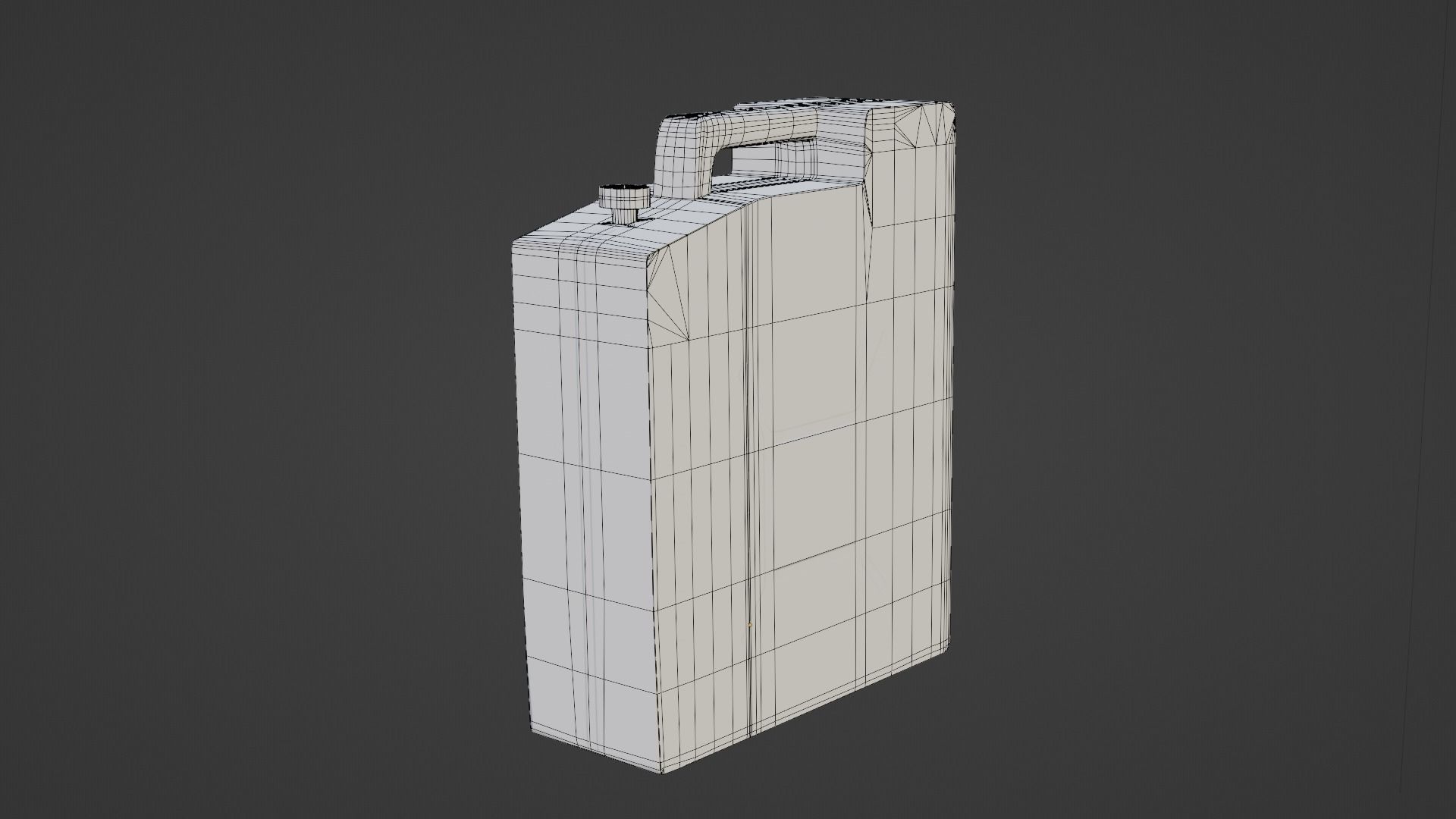 Canister PBR low-poly game ready box Low-poly 3D model_5
