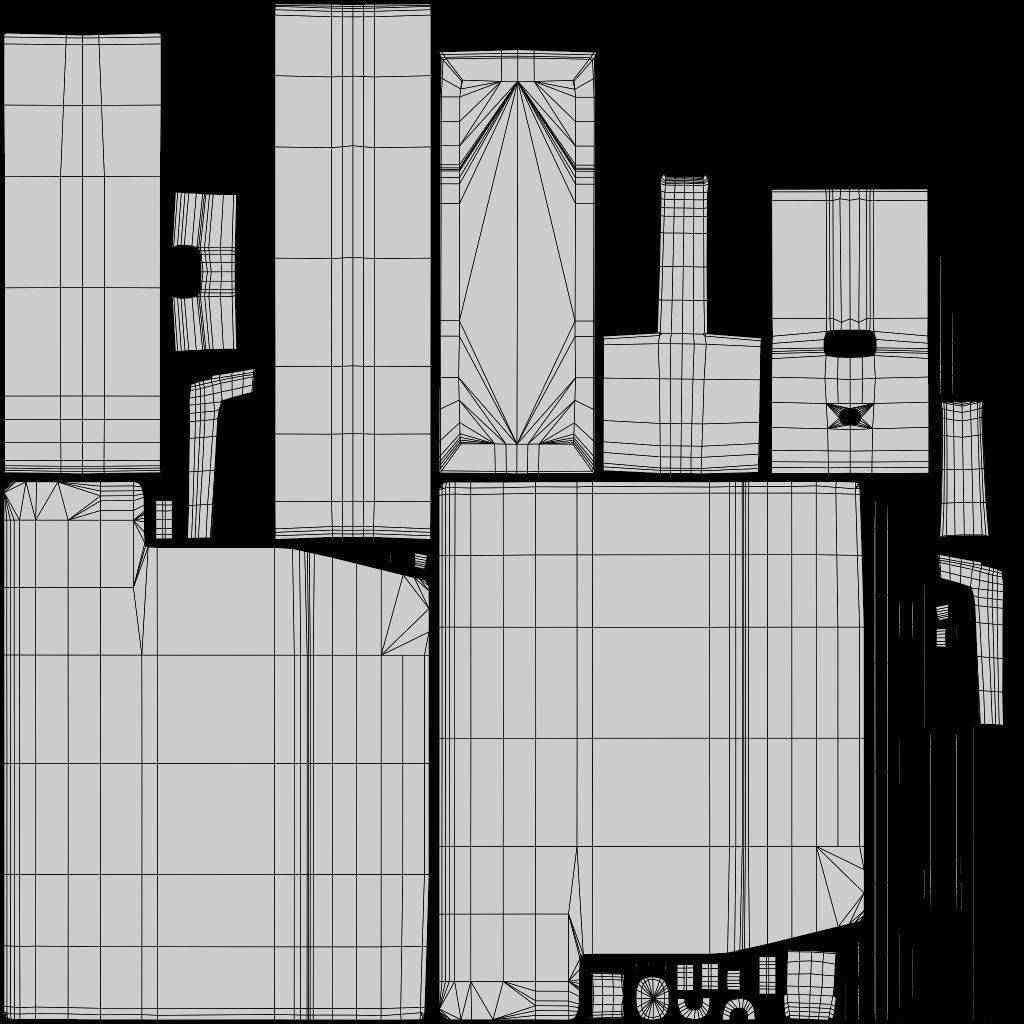 Canister PBR low-poly game ready box Low-poly 3D model_6