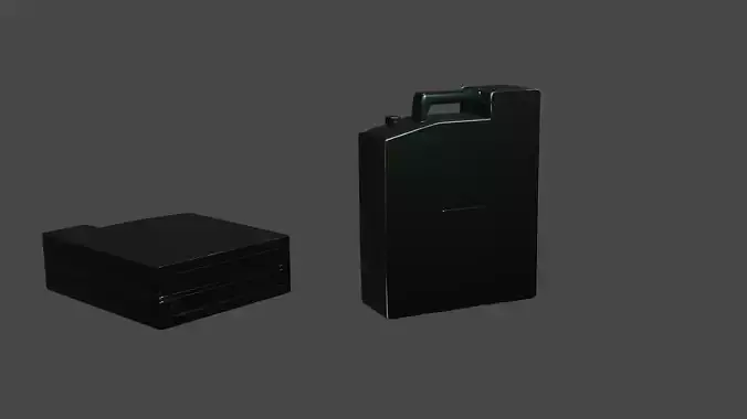 Canister PBR low-poly game ready box