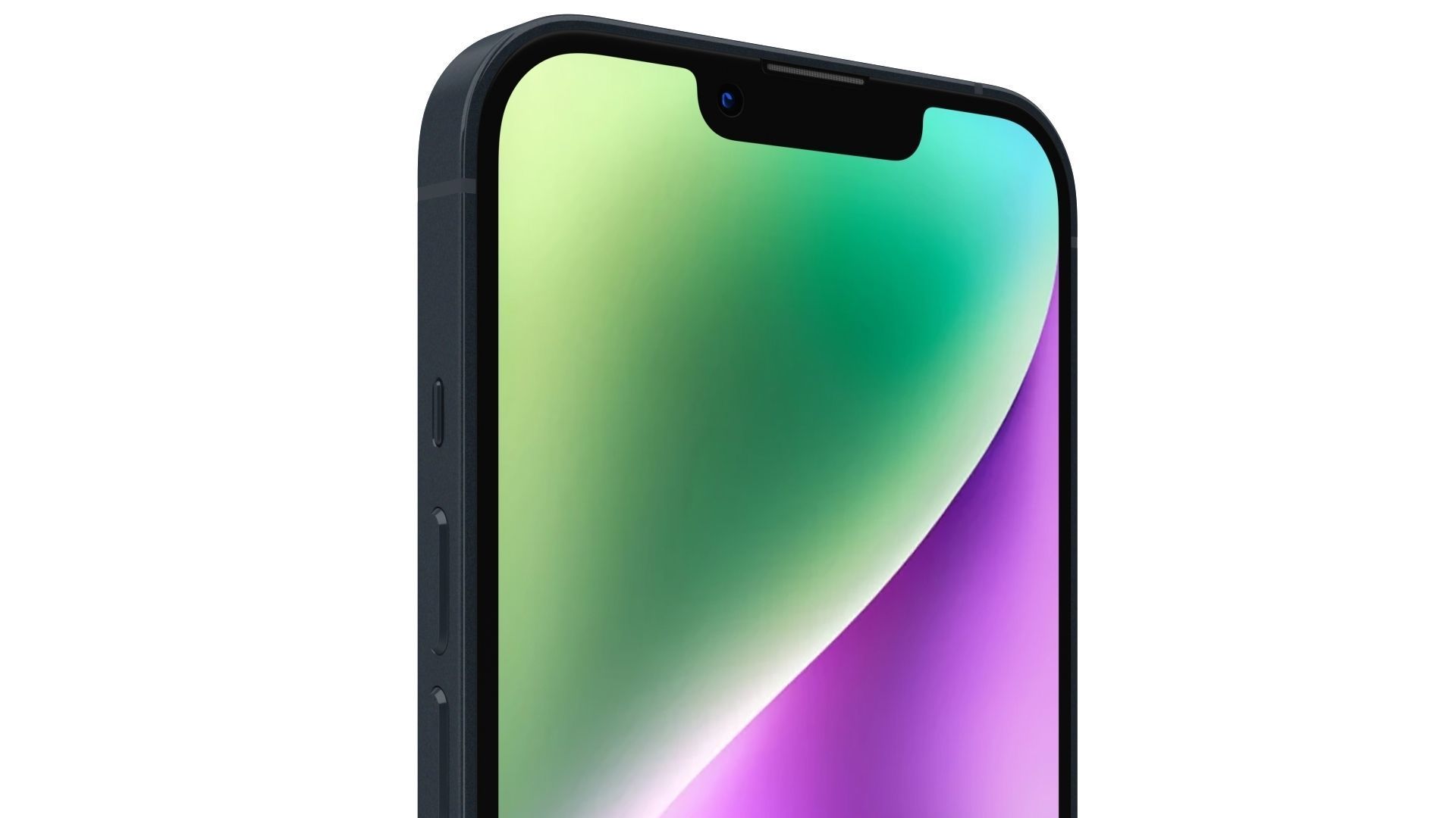 Apple iPhone 14 Midnight 3D model_9