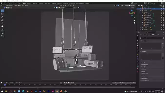 little nightmare game environment
